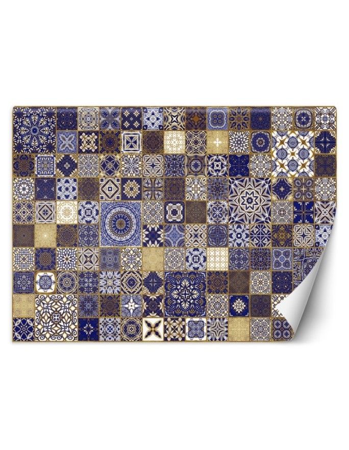 Stylish Wallpaper - Oriental coloured mosaic Andrea Haase | FEEBY