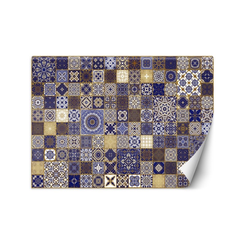 Stylish Wallpaper - Oriental coloured mosaic Andrea Haase | FEEBY