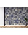 Wallpaper - Oriental blue mosaic Andrea Haase | FEEBY