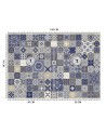 Wallpaper - Oriental blue mosaic Andrea Haase | FEEBY