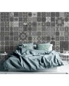 Photo Wallpaper - Oriental grey mosaic Andrea Haase | FEEBY