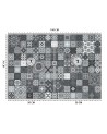 Photo Wallpaper - Oriental grey mosaic Andrea Haase | FEEBY