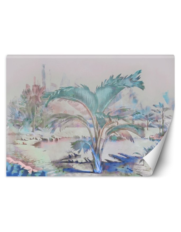 Beautiful Wallpapers - Pastel tropical tree Andrea Haase | FEEBY