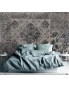 Stylish Wallpaper - Vintage grey mosaic Andrea Haase | FEEBY