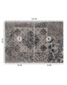 Stylish Wallpaper - Vintage grey mosaic Andrea Haase | FEEBY