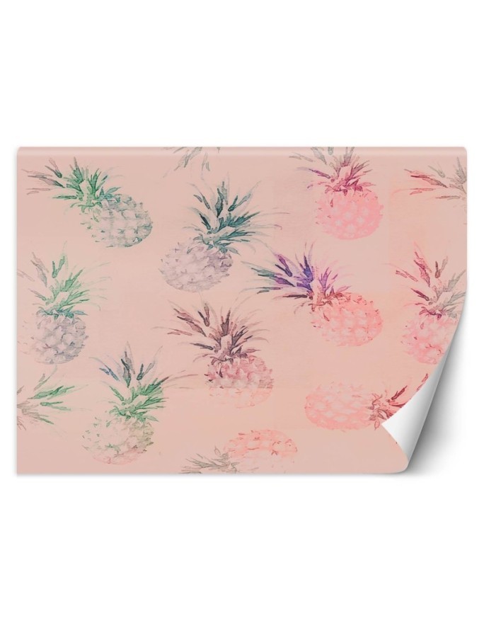 Wall mural - Colourful pineapples Andrea Haase | FEEBY