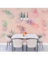 Wall mural - Colourful pineapples Andrea Haase | FEEBY