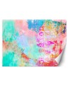 Wall mural - Abstract coloured paint Andrea Haase | FEEBY