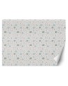 Children's room wall mural - Boho clouds and moons | FEEBY