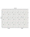 Children's room wall mural - Boho clouds and moons | FEEBY