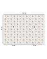 Children's room wall mural - Boho teddy bears and foxes | FEEBY