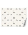 Children's room wall mural - Boho rainbows | FEEBY