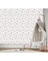 Children's room wall mural - Geometric pastels | FEEBY