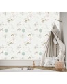 Children's room wall mural - Unicorns | FEEBY