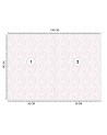 Children's room wall mural - Pink jungle | FEEBY