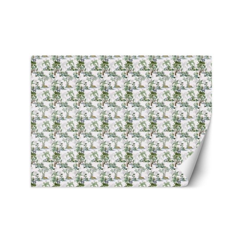 Children's room mural - Green jungle | FEEBY