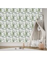 Children's room mural - Green jungle | FEEBY