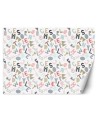 Children's wall mural - Pastel letters | FEEBY