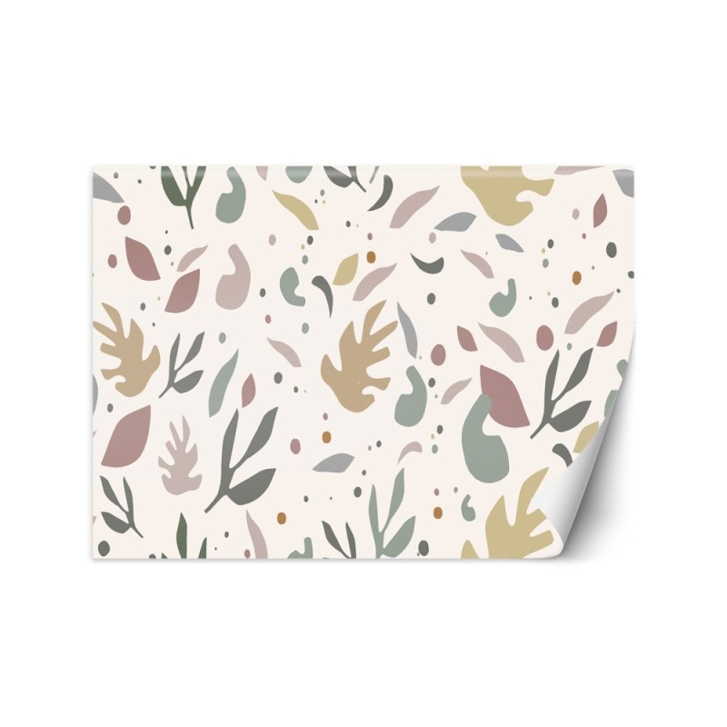 Children's wall mural - Scandi plants | FEEBY