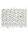 Children's wall murals - Scandi trees twigs pastel | FEEBY
