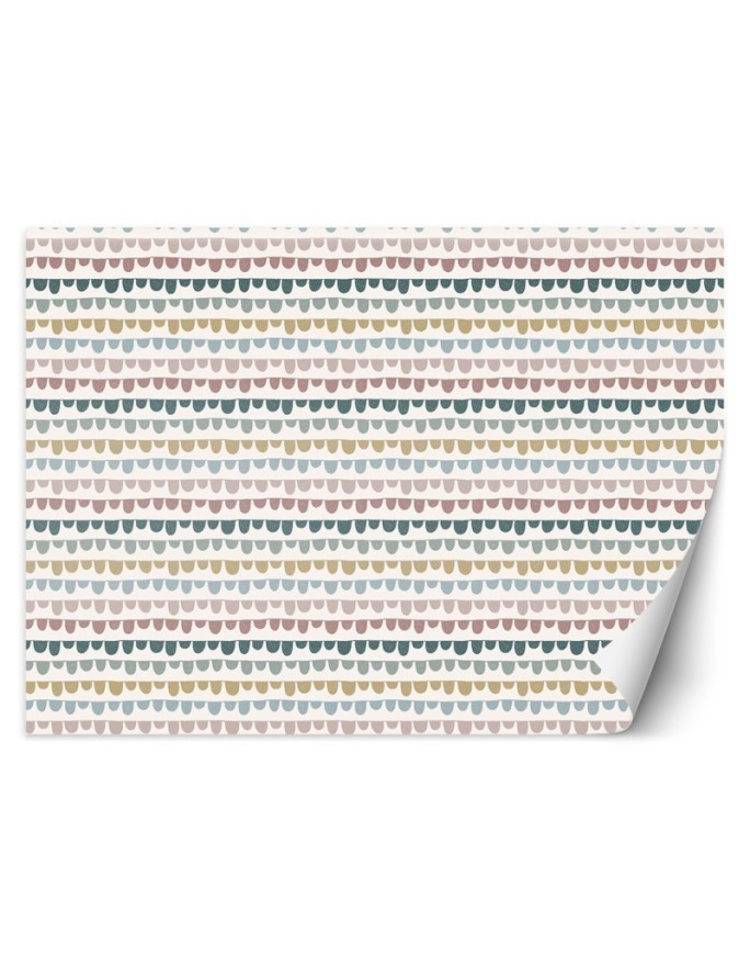Children's wall murals - Scandi frills | FEEBY