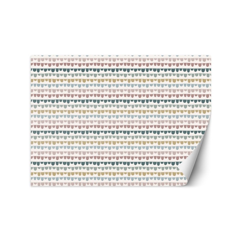 Children's wall murals - Scandi frills | FEEBY