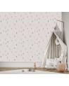 Children's room wall murals - Scandi flowers | FEEBY