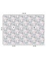 Children's room wall murals - Scandi moro leaves | FEEBY