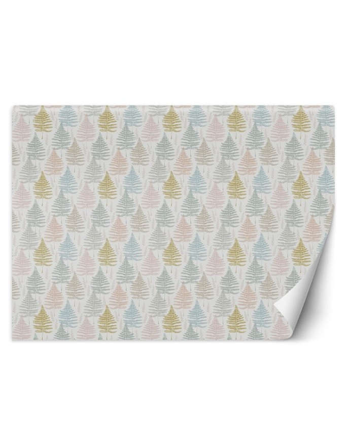 Children's room wall murals - Scandi ferns | FEEBY