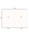 Children's wall mural - Scandi triangles | FEEBY