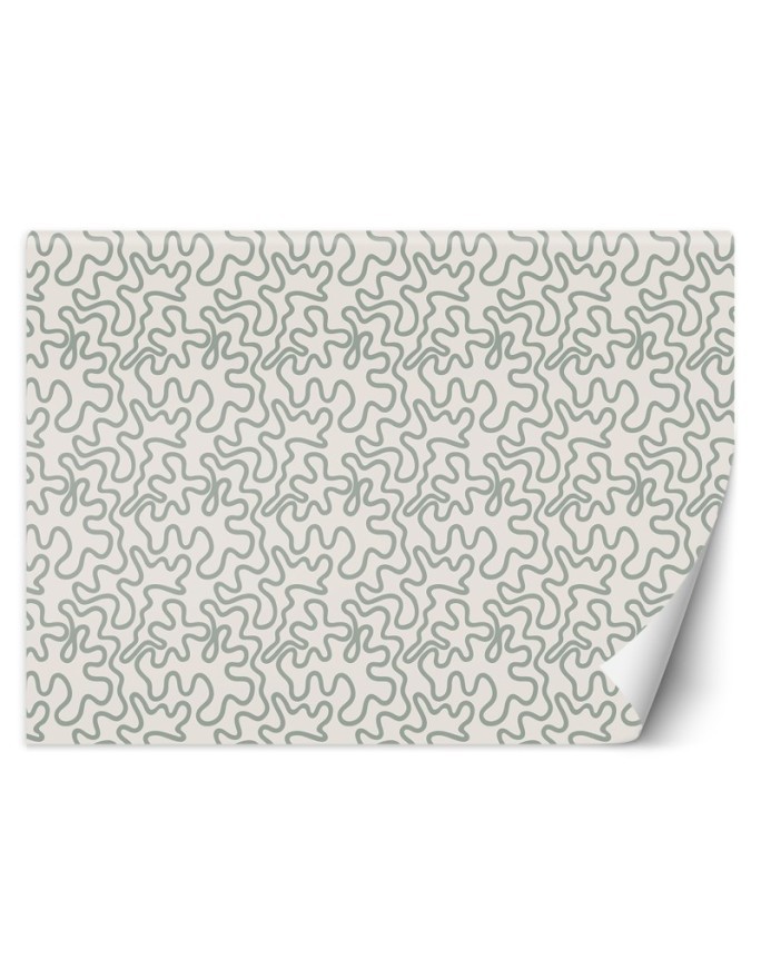 Children's wall mural - Scandi swirls | FEEBY