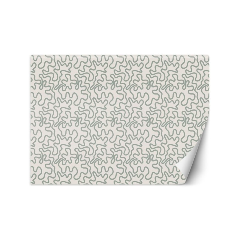 Children's wall mural - Scandi swirls | FEEBY