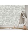 Children's wall mural - Scandi swirls | FEEBY