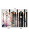 Stylish wall murals - Column architecture | FEEBY
