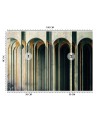 Designer wall murals - Column architecture | FEEBY