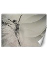 Inspirational wall mural - Ballerina mandala background | FEEBY
