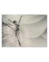 Inspirational wall mural - Ballerina mandala background | FEEBY