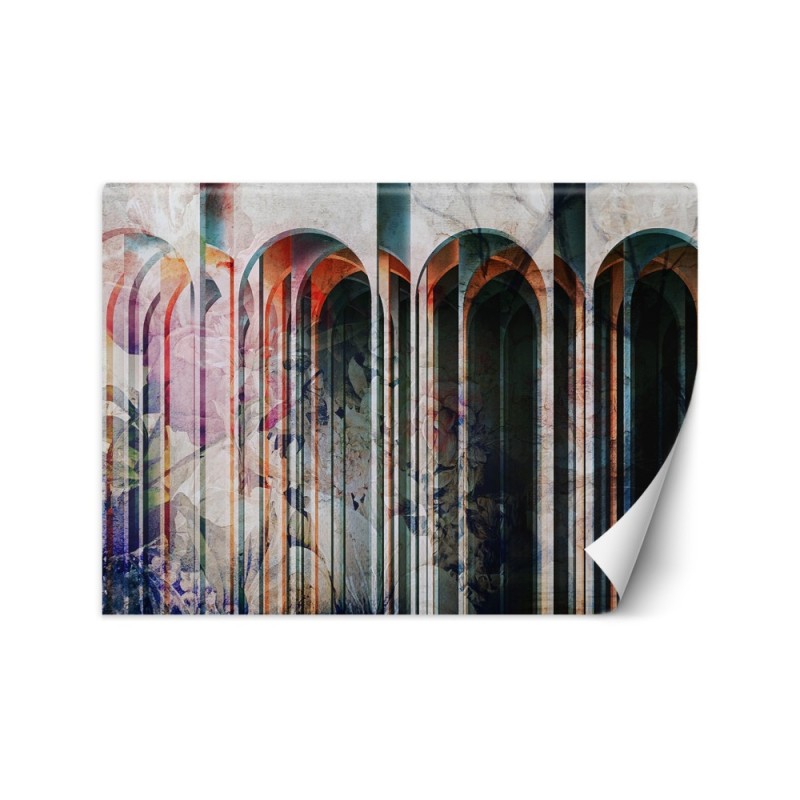 Wall mural - Columns in colour | FEEBY