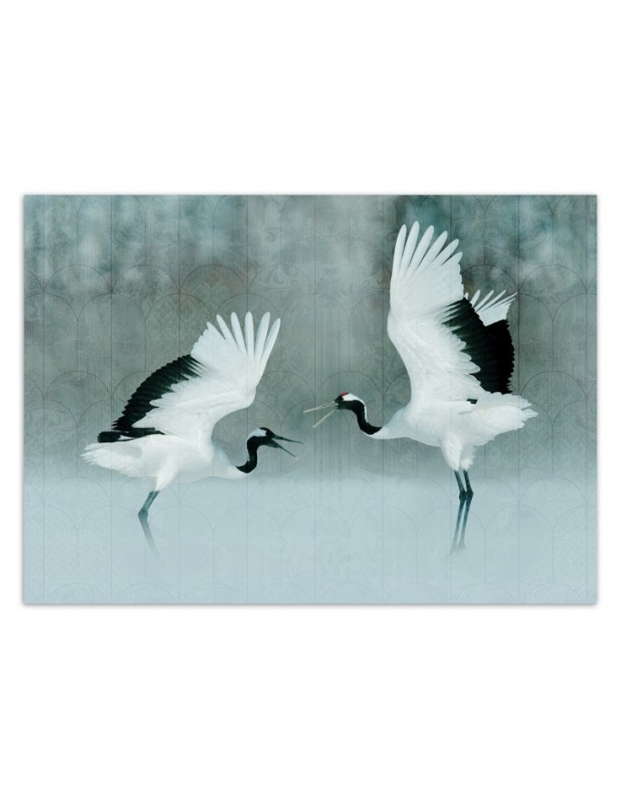 Beautiful wall murals - Cranes birds | FEEBY