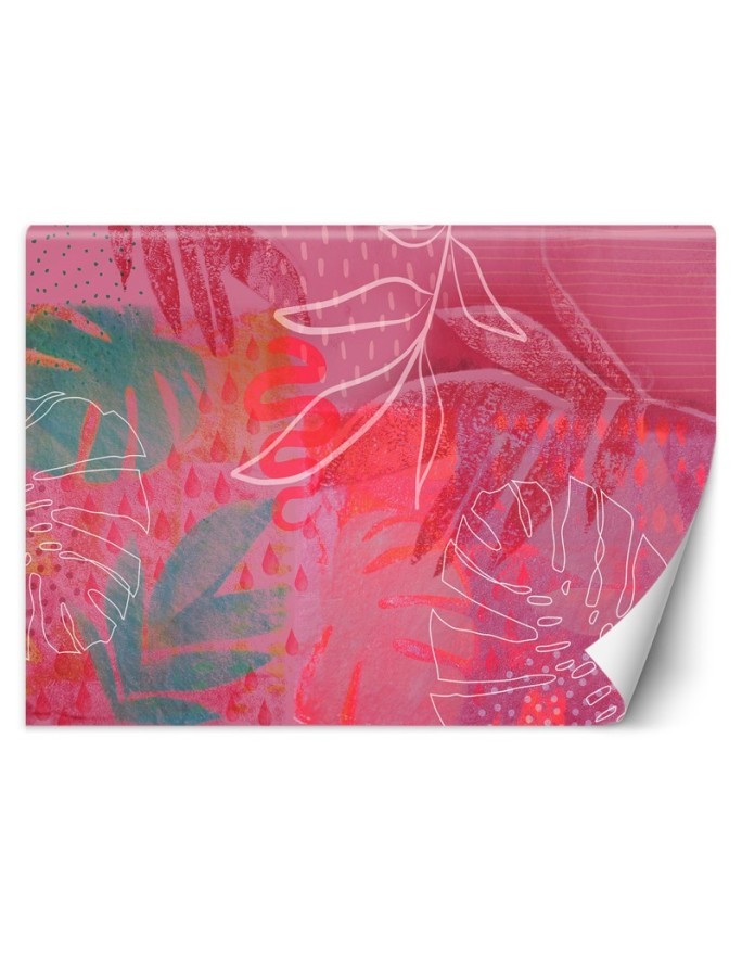 Exclusive Wallpapers - Pink abstraction Andrea Haase | FEEBY