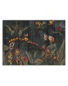 Original Wallpaper - Monkeys in the jungle abstract | FEEBY