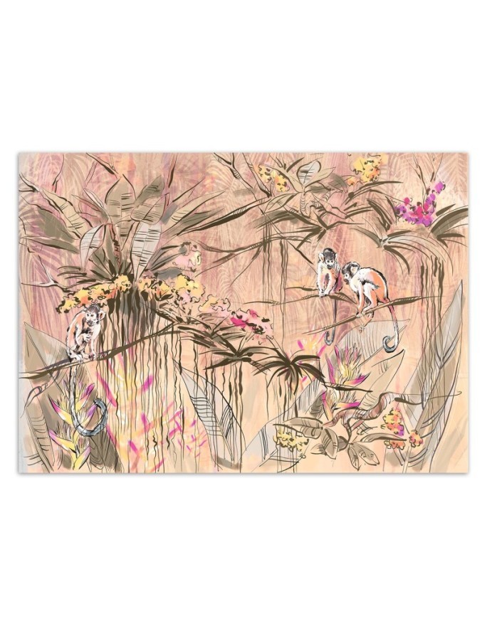 Unique Wallpapers - Monkeys in the jungle | FEEBY