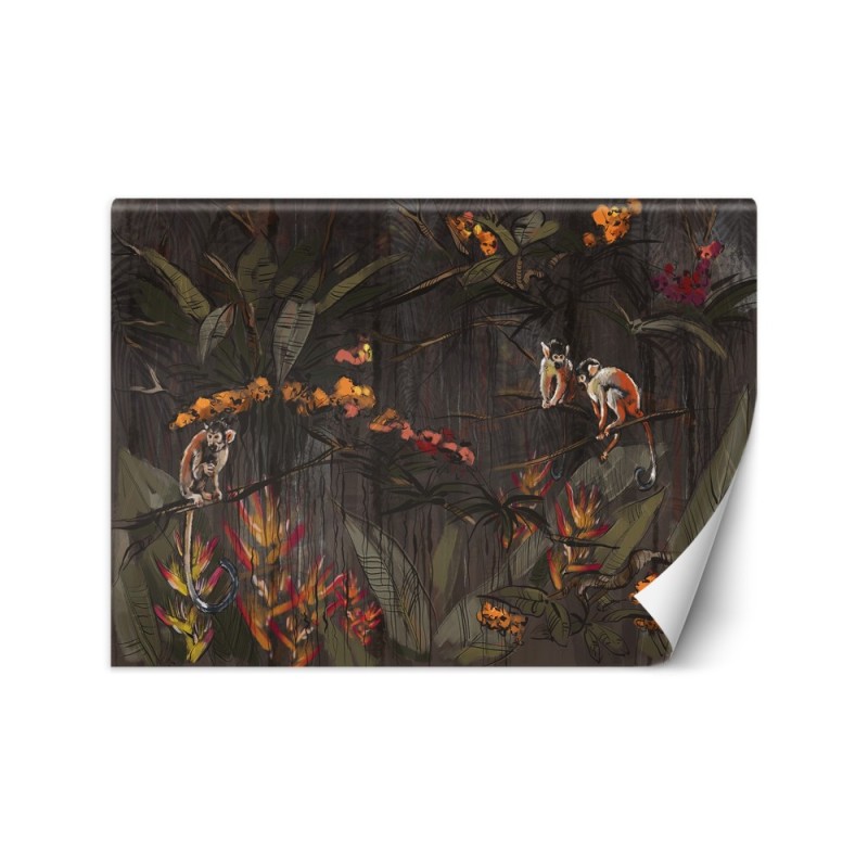 Original Wallpapers - Monkeys in the jungle | FEEBY