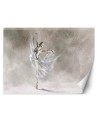 Fleece Wallpapers for the living room - ballerina dance | FEEBY