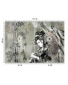 Modern Wallpapers - Geisha and bamboo | FEEBY