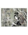 Modern Wallpapers - Geisha and bamboo | FEEBY