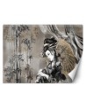 Modern Wallpapers - Geisha and bamboos | FEEBY