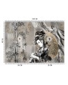 Modern Wallpapers - Geisha and bamboos | FEEBY
