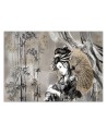 Modern Wallpapers - Geisha and bamboos | FEEBY