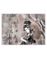 Modern Wallpapers - Geisha and bamboos | FEEBY